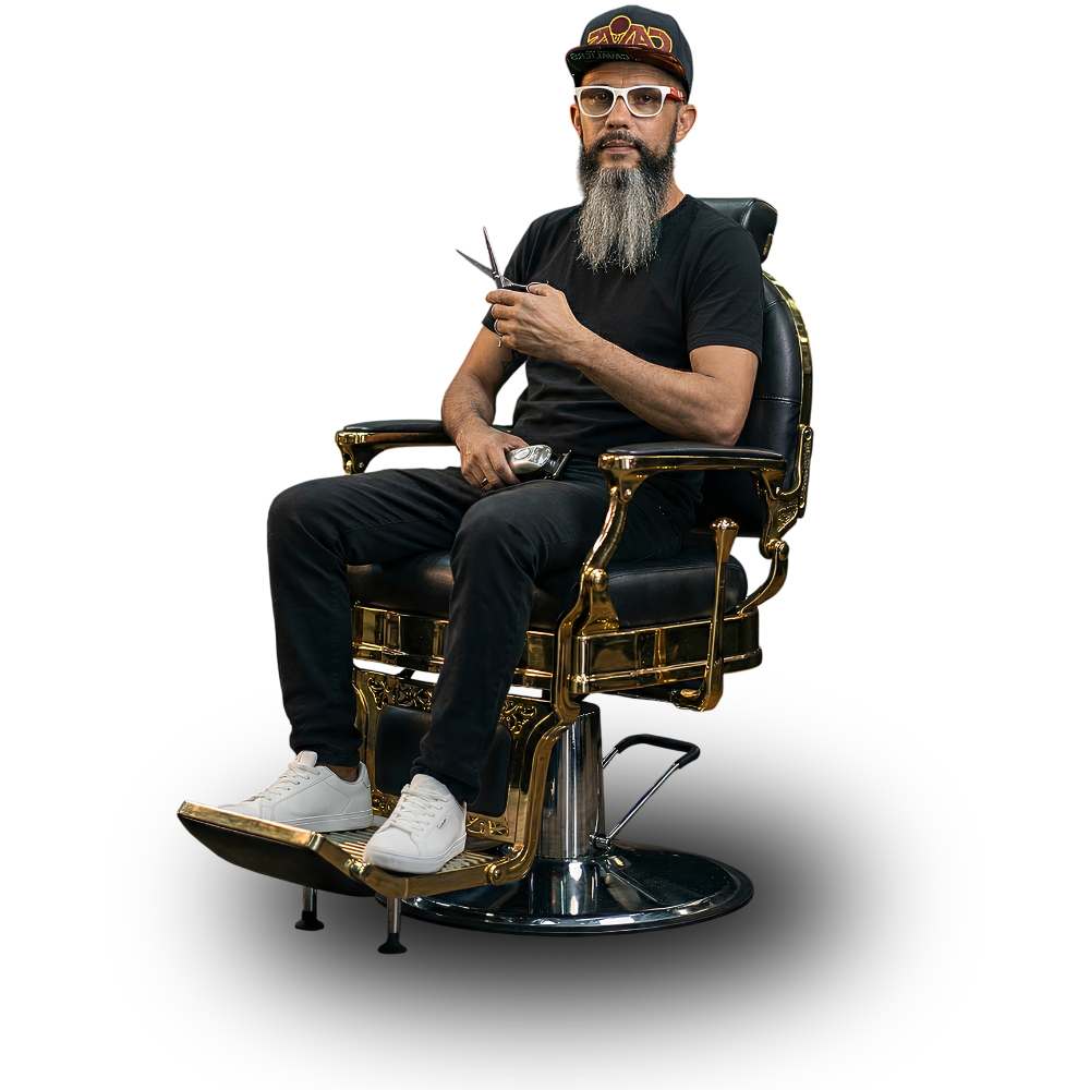 Shell Zika Sentado na Cadeira Master